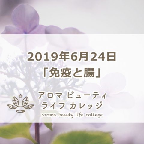 6月24日　解剖生理学-免疫と腸-　腸活で話題の腸内フローラや自律神経について学ぶ講座を開催